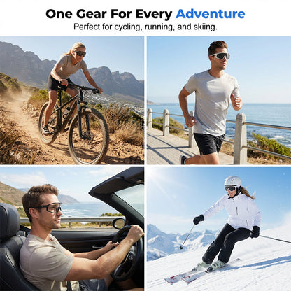 📢📢50 % RABATT!! ⏰Photochrome Radsport-Sonnenbrille mit UV400-Schutz