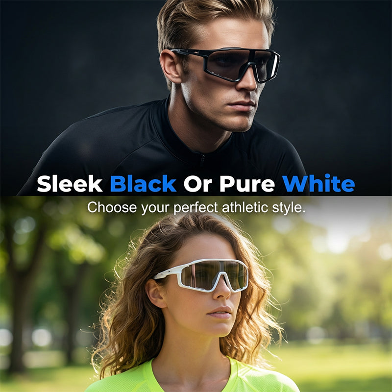 📢📢50 % RABATT!! ⏰Photochrome Radsport-Sonnenbrille mit UV400-Schutz