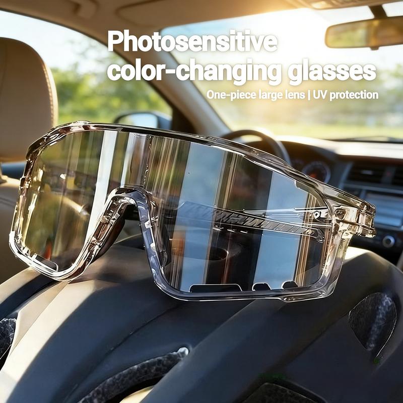 📢📢50 % RABATT!! ⏰Photochrome Radsport-Sonnenbrille mit UV400-Schutz
