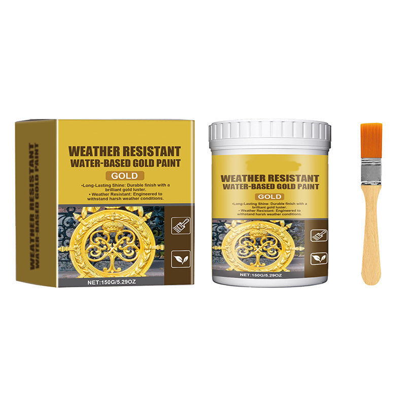 🥳HEISSER SALE 2026🥳💞50.000+ VERKAUFT!👵❤️ 50 % RABATT!  Wetterbeständige, wasserbasierte Goldfarbe