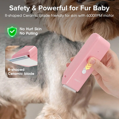 ✂️ 50% RABATT! 🐶 Leise Tierhaarschneidemaschine – Für Hund & Katze, wasserdicht & wiederaufladbar – Kabellos, sicher & perfekt für empfindliche Pfoten, Gesicht und Fellpflege zu Hause 🐱