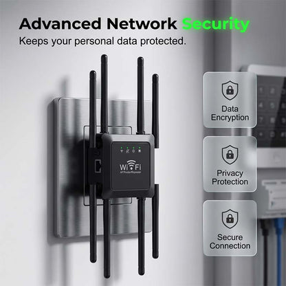 WLAN-Repeater mit großer Reichweite für die Abdeckung im ganzen Haus