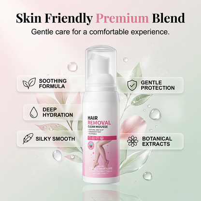 🧴✨ Seideneffekt-Haarentfernungsmousse – Seidig glatte Haut, keine Irritationen und professionelle Ergebnisse für zu Hause 🛁💖