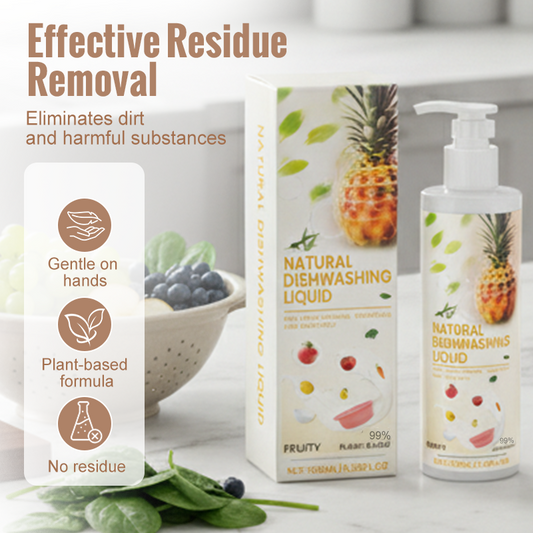 100 ml chemikalienfreies Obst- und Gemüsewaschmittel