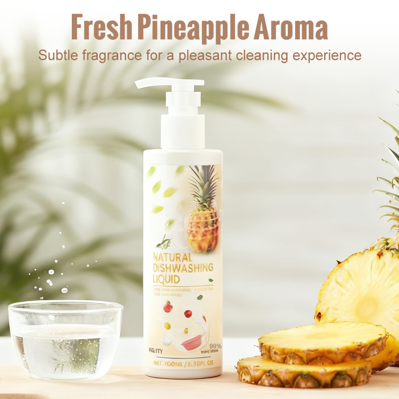 100 ml chemikalienfreies Obst- und Gemüsewaschmittel