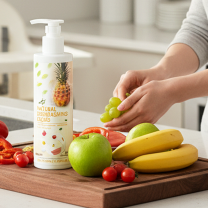 100 ml chemikalienfreies Obst- und Gemüsewaschmittel