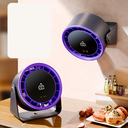 🥳HEISSER SALE 2026🥳💞50.000+ VERKAUFT!👵  Wiederaufladbarer USB-Tischventilator fürs Schlafzimmer