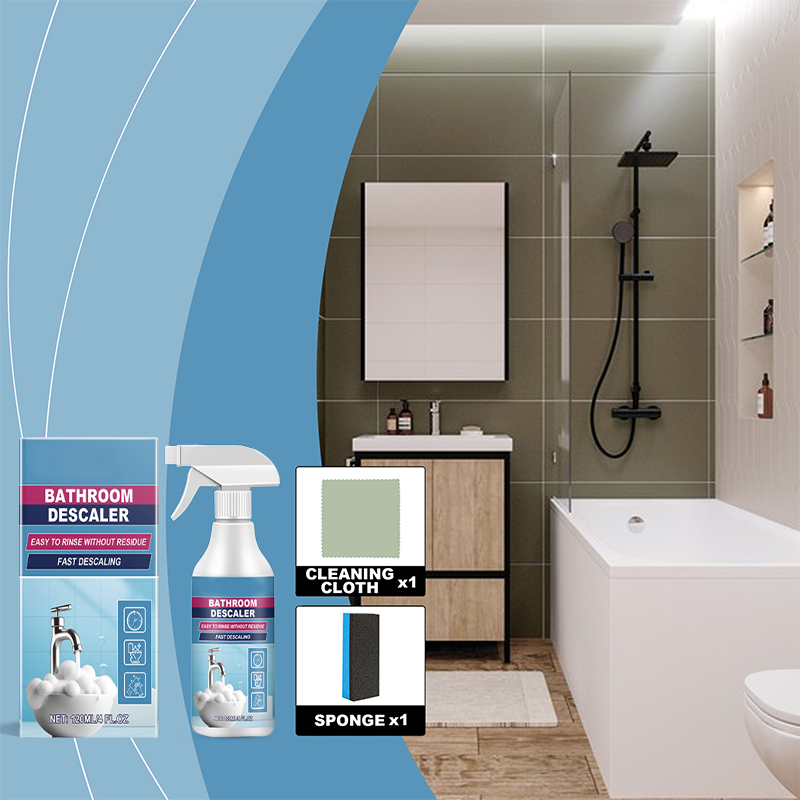 🥳HEISSER SALE 2026🥳💞50.000+ VERKAUFT!👵❤️ 50 % RABATT!  All-in-One Badezimmer-Reinigungsspray-Set