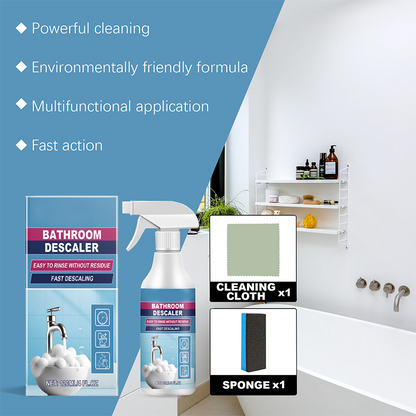 🥳HEISSER SALE 2026🥳💞50.000+ VERKAUFT!👵❤️ 50 % RABATT!  All-in-One Badezimmer-Reinigungsspray-Set