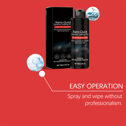 🚗 KAUFE 2, ERHALTE 1 GRATIS! ✨ Autopflegespray für sofortigen Hochglanz – Hydrophob & UV-Schutz – Für Lack, Plastik & Glas – streifenfrei, schnell & einfach anzuwenden 🧼