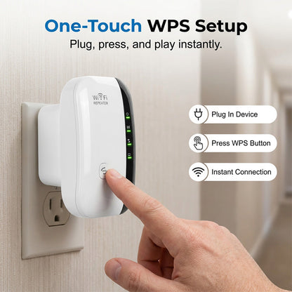 🥳HEISSER SALE 2026🥳💞50.000+ VERKAUFT!👵❤️ 50 % RABATT!  300-Mbit/s-WLAN-Repeater & Signalverstärker