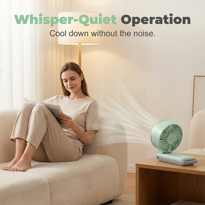 🥳HEISSER SALE 2026🥳💞50.000+ VERKAUFT!👵❤️ 50 % RABATT!  Faltbarer Turbo-Handventilator mit LED-Anzeige