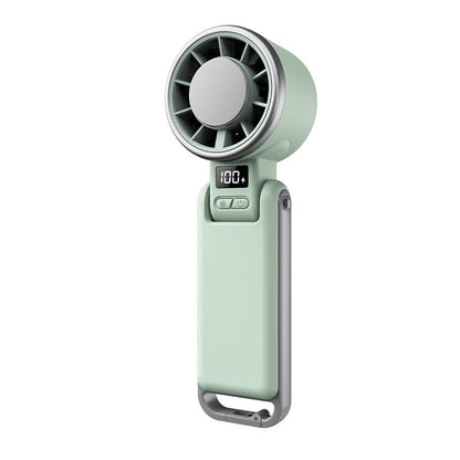 🥳HEISSER SALE 2026🥳💞50.000+ VERKAUFT!👵❤️ 50 % RABATT!  Faltbarer Turbo-Handventilator mit LED-Anzeige