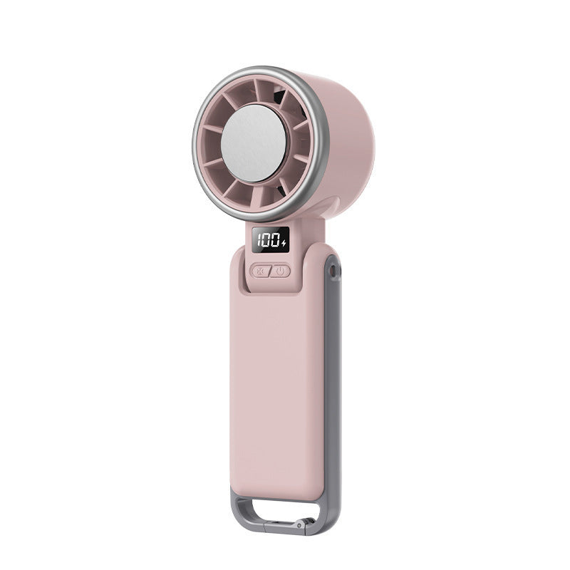 🥳HEISSER SALE 2026🥳💞50.000+ VERKAUFT!👵❤️ 50 % RABATT!  Faltbarer Turbo-Handventilator mit LED-Anzeige