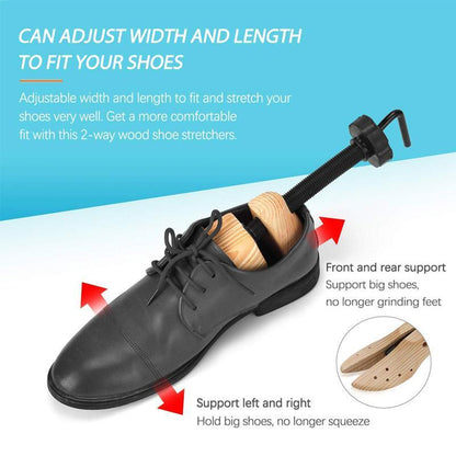 🥳HEISSER SALE 2026🥳💞50.000+ VERKAUFT!👵❤️ 50 % RABATT!  Schuhspanner aus Holz