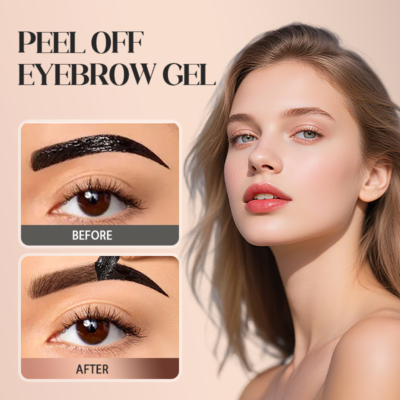 💖LETZTER TAG: 2 zum Preis von 1!💕BrowLuxe™ 4-Farben-Abreiß-Augenbrauenfarbe 🌈 – wasserfest 💧, langanhaltend (bis zu 3 Monate!) ⏳ | Natürliche Definition & müheloser „Wild Brow“-Look ✨