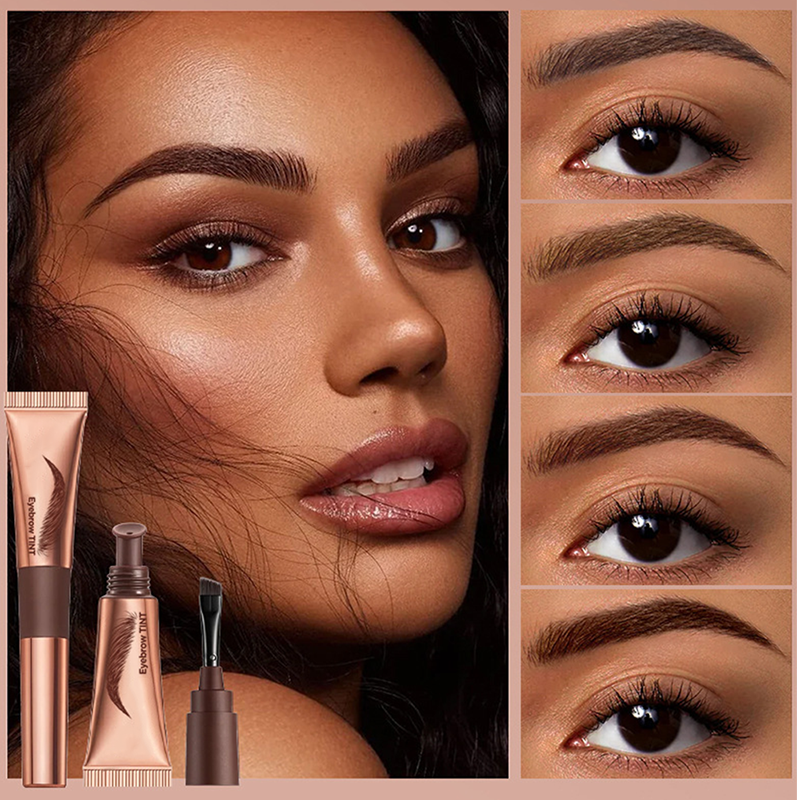 💖LETZTER TAG: 2 zum Preis von 1!💕BrowLuxe™ 4-Farben-Abreiß-Augenbrauenfarbe 🌈 – wasserfest 💧, langanhaltend (bis zu 3 Monate!) ⏳ | Natürliche Definition & müheloser „Wild Brow“-Look ✨
