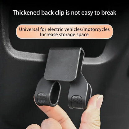 Universeller Motorradhaken zum einfachen Aufhängen von Gegenständen.