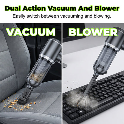 🧹 50% RABATT! 🔋 Tragbarer Handstaubsauger mit bürstenlosem Motor & Digital-Display – Starke Saugleistung, leicht & vielseitig – ideal für Auto, Couch, Tastatur oder Tierhaare – kabellos & leise im Betrieb 🚗