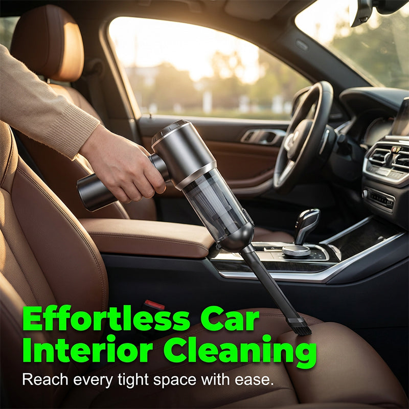 🧹 50% RABATT! 🔋 Tragbarer Handstaubsauger mit bürstenlosem Motor & Digital-Display – Starke Saugleistung, leicht & vielseitig – ideal für Auto, Couch, Tastatur oder Tierhaare – kabellos & leise im Betrieb 🚗