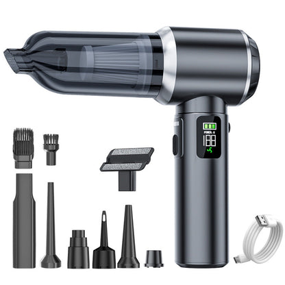 🧹 50% RABATT! 🔋 Tragbarer Handstaubsauger mit bürstenlosem Motor & Digital-Display – Starke Saugleistung, leicht & vielseitig – ideal für Auto, Couch, Tastatur oder Tierhaare – kabellos & leise im Betrieb 🚗