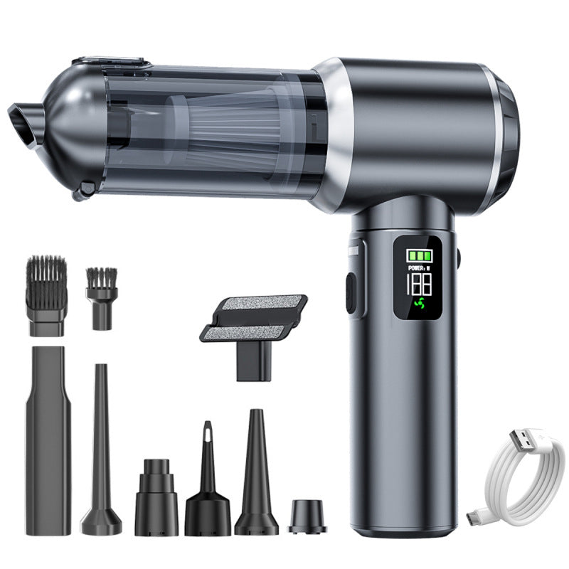 🧹 50% RABATT! 🔋 Tragbarer Handstaubsauger mit bürstenlosem Motor & Digital-Display – Starke Saugleistung, leicht & vielseitig – ideal für Auto, Couch, Tastatur oder Tierhaare – kabellos & leise im Betrieb 🚗