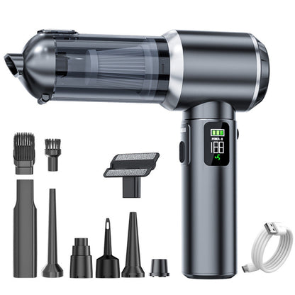 🧹 50% RABATT! 🔋 Tragbarer Handstaubsauger mit bürstenlosem Motor & Digital-Display – Starke Saugleistung, leicht & vielseitig – ideal für Auto, Couch, Tastatur oder Tierhaare – kabellos & leise im Betrieb 🚗