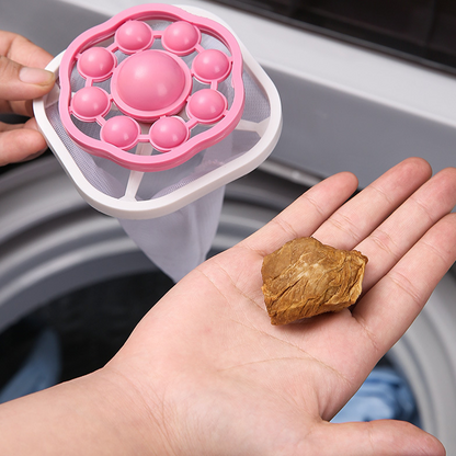 🌀🧺 Wiederverwendbarer schwimmender Flusenfänger für Waschmaschinen – saubere Wäsche, weniger Mikroplastik, −50%