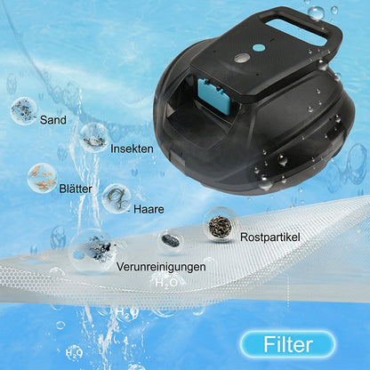 ⏰🔥50 % RABATT! 🤖 Poolreinigungsroboter – Kabellos, leistungsstark, intelligent und mühelos 🌊✨