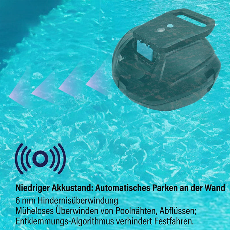 ⏰🔥50 % RABATT! 🤖 Poolreinigungsroboter – Kabellos, leistungsstark, intelligent und mühelos 🌊✨