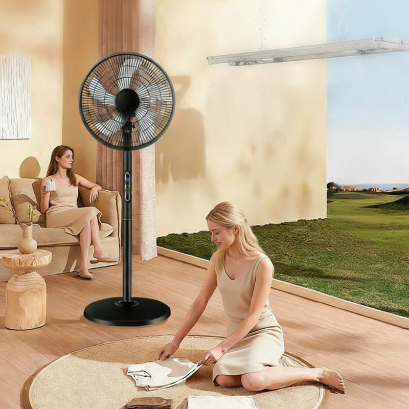 🥳HEISSER SALE 2026🥳💞50.000+ VERKAUFT!👵  Hochleistungs-Standventilator mit Fernbedienung🍃