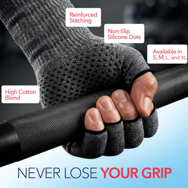 🧤 JETZT 50 % RABATT! 👐 Arthritis-Kompressionshandschuhe mit rutschfesten Noppen – Lindert Handschmerzen, reduziert Schwellungen und verbessert die Durchblutung – atmungsaktives Material, Silikon-Grip und perfekt für den Alltag oder zum Tippen 💻