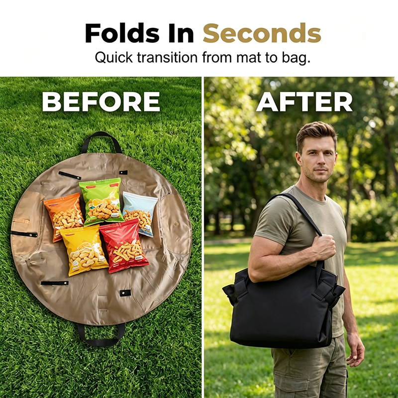 🥳HEISSER SALE 2026🥳💞50.000+ VERKAUFT!👵  2-in-1-Picknicktasche, wandelbar in eine Tragetasche