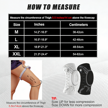 🦵 50% RABATT! 💪 Intelligente Kniebandage – Verstellbare Kompression & ergonomisch ✨