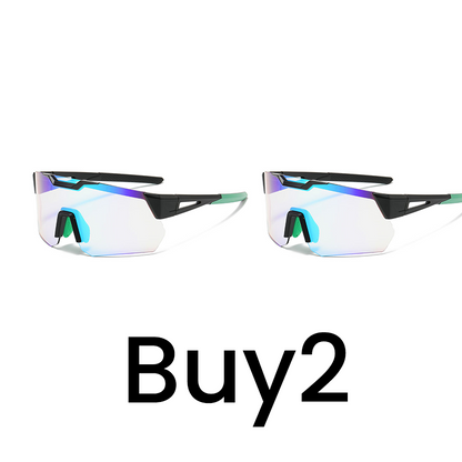 Stilvolle Schutzbrille für Tag und Nacht beim Motorradfahren
