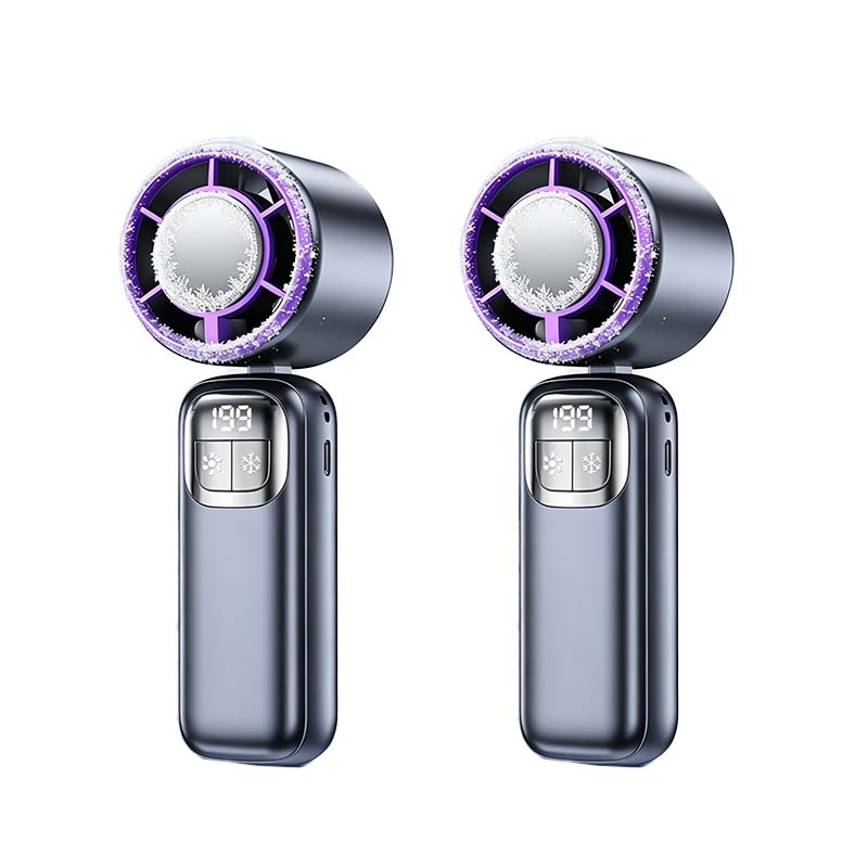 Neues 5-in-1-Kühlgerät 2026 – Handventilator mit Halbleiter-Kühlfunktion – Kühlplatte, 199 Windgeschwindigkeitsstufen, 5-in-1-Funktion und 72 Stunden Akkulaufzeit ❄️🌀