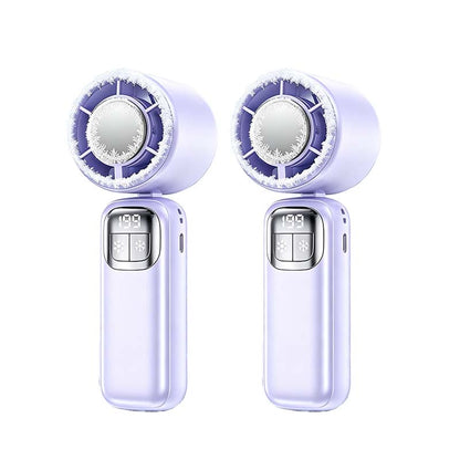 Neues 5-in-1-Kühlgerät 2026 – Handventilator mit Halbleiter-Kühlfunktion – Kühlplatte, 199 Windgeschwindigkeitsstufen, 5-in-1-Funktion und 72 Stunden Akkulaufzeit ❄️🌀