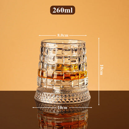 📢📢50 % Rabatt!!🥳🏰 360° drehbarer Whisky-Glasbecher