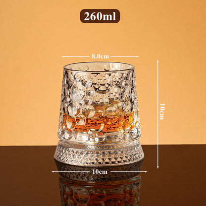 📢📢50 % Rabatt!!🥳🏰 360° drehbarer Whisky-Glasbecher