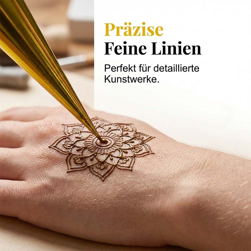 Pflanzenbasierte temporäre Tätowierpaste