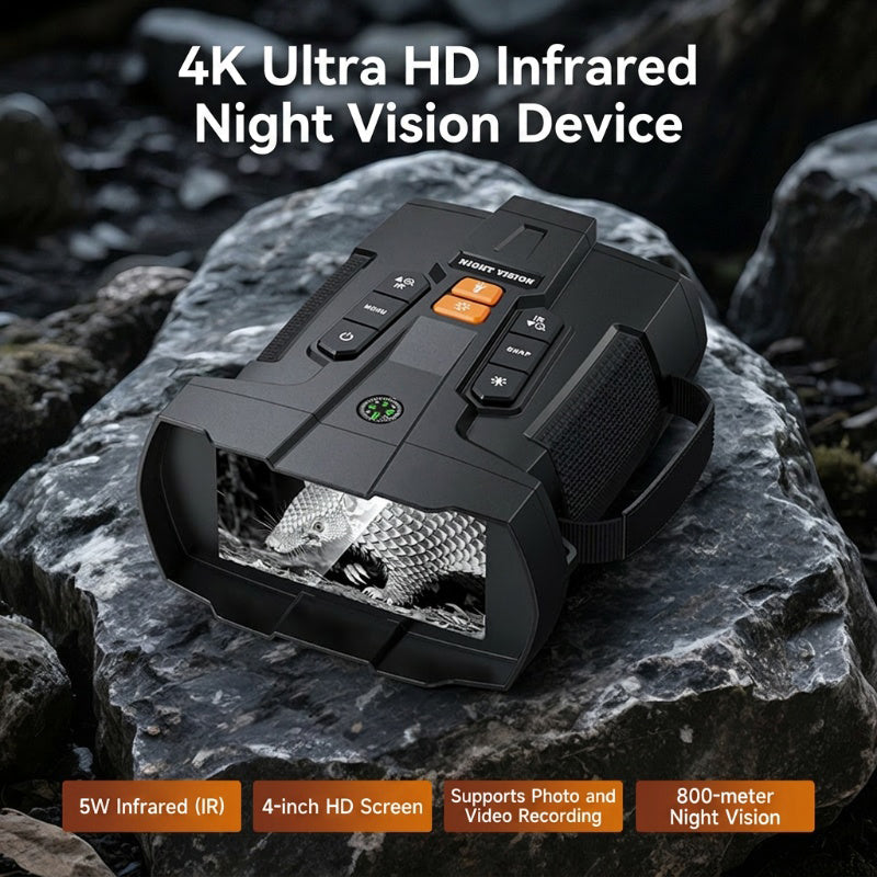 🔭 50% RABATT! 🌙 HD-Infrarot-Nachtsichtfernglas – 800 m Reichweite, klar & robust – Ideal für Tierbeobachtung & Outdoor-Abenteuer 🦉