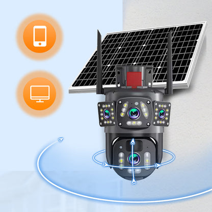 🔥2026 New Arrival🔥Solar Powered Smart Surveillance Camera
