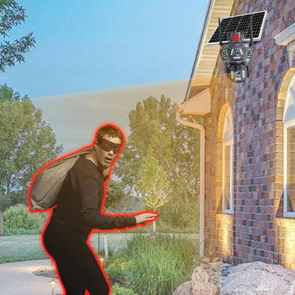 🔥2026 New Arrival🔥Solar Powered Smart Surveillance Camera