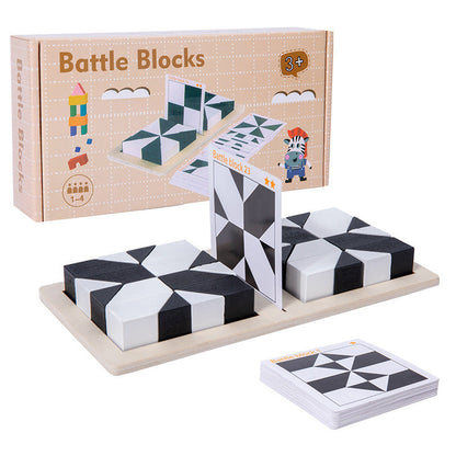 🔥Super-Aktion: 50 % Rabatt!🔥 Kreatives Schwarz-Weiß-Puzzle-Set für Kinder