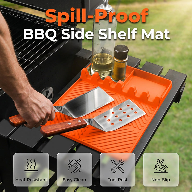 Silikon-Grillmatte für Seitenablage