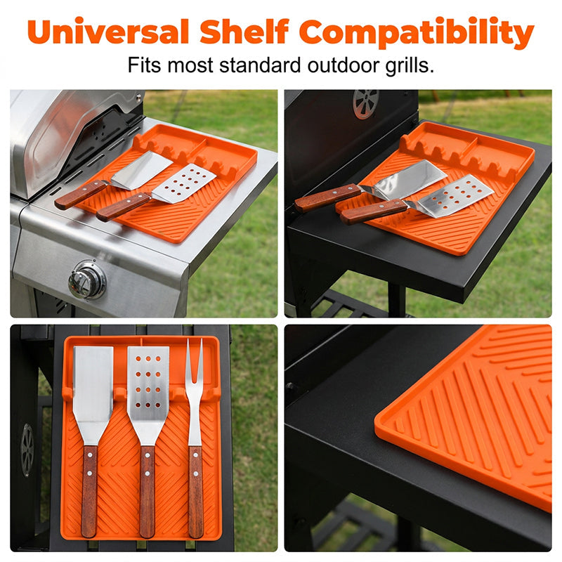 Silikon-Grillmatte für Seitenablage