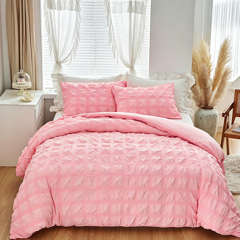 🛋️✨ LIMITIERTES SOMMER-ANGEBOT! 3-teiliges Falten-Bettwäsche-Set – Strukturiert, bügelfrei & atmungsaktiv ❄️🍃