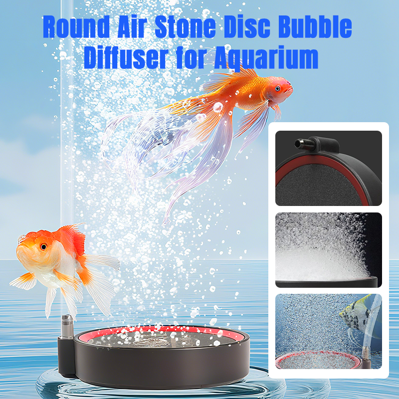 Runder Luftstein-Scheiben-Blasendiffusor für Aquarien