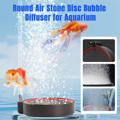 Runder Luftstein-Scheiben-Blasendiffusor für Aquarien