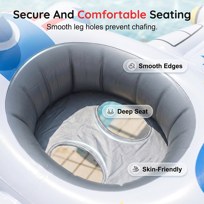 Aufblasbares Flugzeug-Pool-Schwimmtier für Kinder